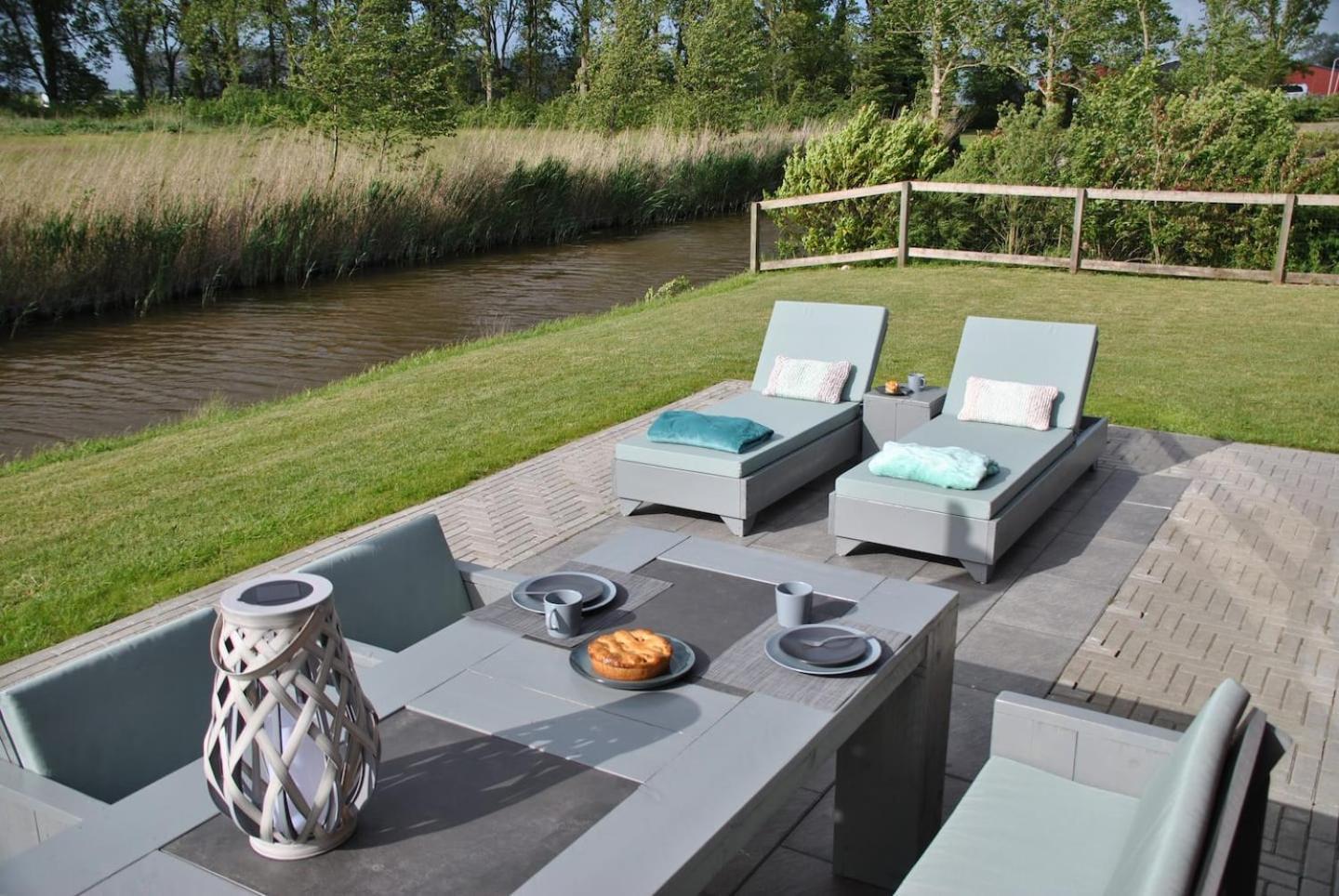 Prachtige Vakantievilla Burdaard Birdaard Extérieur photo